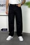 Men's Baggy Pants Wide Leg Black Baggy Pants Black Baggy Jeans