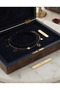 Gold Color Chain Star Motif Steel Bracelet - 4