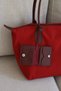 Card Holder Hanging Casual Fabric Burgundy Women's Shoulder Bag En42 Boy28 - 4