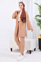 Cardigan Pants Double Set - 27115