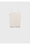 Blouse with Linen Straps - 3