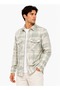 M0212134 Plaid Lumberjack Shirt Men's Shirt Green
