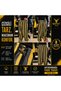 Sonte Colorful Striped Jogger with Pockets Comfortable Fit Oversize Sports Gym Men's Sweatpants Black Yellow Gray - 5
