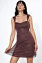 Sweetheart Neck Polka Dot Mini Tulle Dress - 3