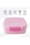 Mega Flex Bento Lunch Box 1864ml w/ Sip Switch Water Bottle 1000ml | Leakproof Meal Box w/ Steel Jar – Rose Silk - 7