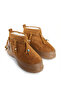 Women's / Girls' Snow Boots 80D2480100-M008 Luna Low Suede Beads Cognac - 7