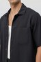 Relaxed Fit Oversize Shirt Super Baggy Pants Set Black - 3