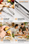 Peeler Set - Vegetable Peeler Pumpkin Peeler Professional Stainless Steel Set of 2 722018 - 8