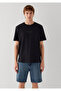 Logo Black T-Shirt Regular Fit / Normal Cut 0613662-900 - 4