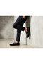 Gr0490 Genuine Soft Leather High Quality Flexible Buckle-Free Plain Black Loafer Ballet Shoes - 2