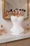 Corset Design Makeup Brush Holder and Pen Holder Decorative Desktop Organizer