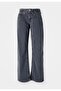 Jasika Striped Anthracite Gray Color Low Waist Trousers - 5