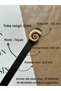 Lime Gold Sea Shell Buckle Belt Waist Belt Coat Belt Dress Belt Trouser Belt - 3