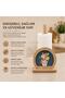 Wooden paper towel holder decorative kitchen countertop vase flower figured towel holder 25 cm stand - 7
