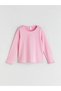 Crew Neck Printed Girls' T-Shirt - S5G251Z1
