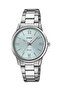 Women's Wristwatch with Blue Dial and Gray Color Guaranteed