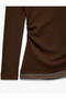 Slim Fit Viscose Blended Halter Neck Long Sleeve Double T-Shirt - 8