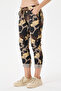Women's Mink Italian Foil Camouflage Pattern Washed Lycra Pants Size 38 - 44 - 5