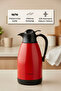 Grandio Stainless Steel Thermos Red 2 Liter - 4