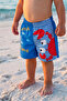 Uv Protection Baby Boy Swim Shorts Pool Shorts 5120 Crab Blue02