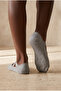 2 Pack Women's Asta Yoga/pilates Socks Gray / Black - 5