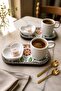 Coffee Tray Wooden 2-Piece Presentation Plate - 2