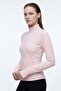 Slim fit knitted high neck zippered cardigan - 2