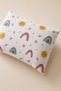 100% Cotton Muslin Newborn Baby Pillow 42X33 cm Bead Silicone Filled Set of 2 Pillowcase - 2