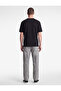 Bisiklet Yaka Kısa Kollu Basic Oversize Tişört - 3