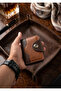 BVEIS Edition Premium PU Leather Card Holder Wallet with Zipper Coin Pocket & Snap Button Closure – Compact RFID-Style Accordion Organizer with Cash Compartment for Men & Women - 5