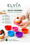 Cake Mold Mini Silicone, Heart Cupcake Mold, Reusable, Non-Stick-24 Pieces - 5