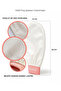 1 Piece Ecru Bath Shower Scrub Mitt 100% Rayon Silk For Normal Skin - 2
