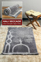 Luxury Motif Carpet Prayer Rug - Patterned Prayer Rug 75X130 cm