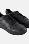 Women Lace Up Casual Shoes, Black - 3