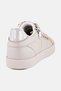 Women Lace Up Casual Shoes, Beige - 3