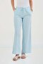 Striped Tie Waist Palazzo Pants - 2