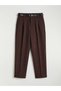 Trendlucky Women's Pleated Fabric Pants with Belt in the Waist - 5