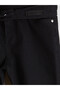 Black Slim Fit Girls' Jean Pants from Plus-Store - 4