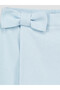 Alita City Girls' Bow Detailed Shorts Skirt with Difference in Color - 4