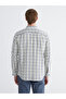 Nevavm Regular Fit Plaid Men's Shirt with Difference - 4