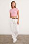 Waffle Fabric Crop Body - 3