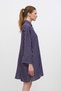 Elegant Draped Satin Shirt - 3