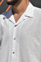 Men's, collar detail, cotton, old money, short sleeved shirt - 6