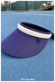 New, Plain, Women's Visor Hat with Belt Buckle, (Size, 57-58 cm) - 2