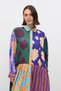 Vintage Style Floral Women's Dress - 6