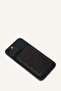 Magsafe Unisex Faux Leather Magnetic Black Card Holder Wallet H9090Axns - 5