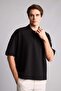 Cotton Boxy Fit Short Sleeve Polo T-Shirt I0363Ax26Sm - 5
