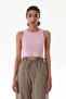 Basic Ribbed Halter Neck Modal Body - 8