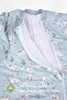 Winter Children's Sleeping Bag Cotton Lined 2.5 Tog Thick Fiber Filled Unisex 2-9 Years Old - 3
