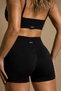 Cute Model Women Seamless Scrunch High Waist Sports Shorts Leggings